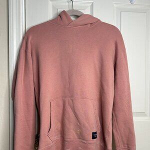 Abercrombie and Fitch Pink String-less "Relaxed" Hoodie